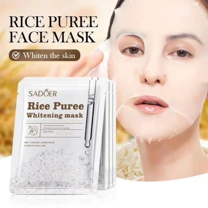 SADOER Rice Deep Moisturizing Hydrating Facial Mask