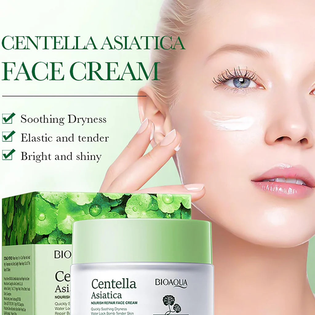 BIOAQUA Centella Asiatica Nourish Repair Face Cream 50g