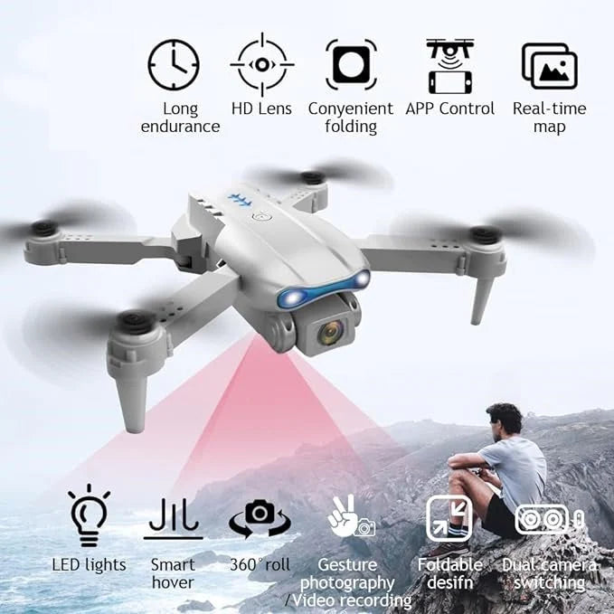 E99 PRO Drone with HD Camera