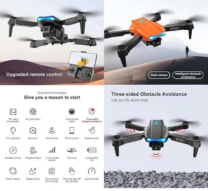 E99 PRO Drone with HD Camera